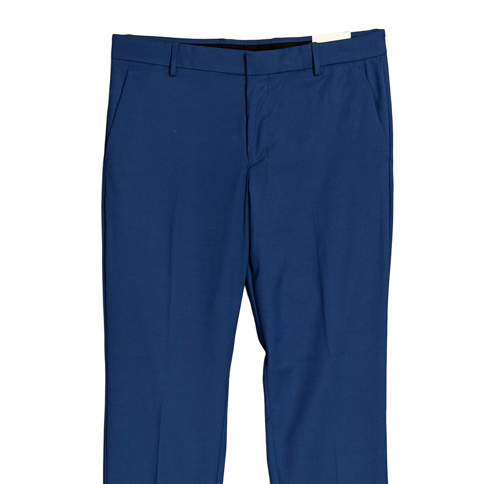Perry Ellis Portfolio Pants Men's 34"x32" Dress Pants Modern Fit Navy