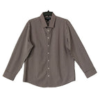 Mizzen+Main Shirt Men's XXL Leeward Trim Fit Long Slv Eggplant Crew Gingham