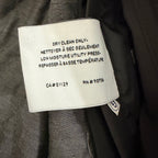 Calvin Klein Raincoat Overcoat Men's 36 Short MPARK Single-Breasted Black