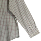 Mizzen+Main Shirt Men's XXL Leeward Trim Fit Long Slv Aluminum Hampton Plaid