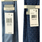 Perry Ellis Tie Lot of 2 Classic Width and Length Pearce Plaid & Hamlin Heat