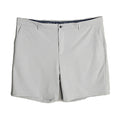 Johnnie-O Mulligan Shorts Men's 48W Big & Tall 9" Inseam Stretch Light Gray