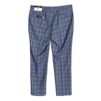 Ralph Lauren Dress Pant Men's 36x32 Ultraflex Trouser Classic Fit Blue Plaid