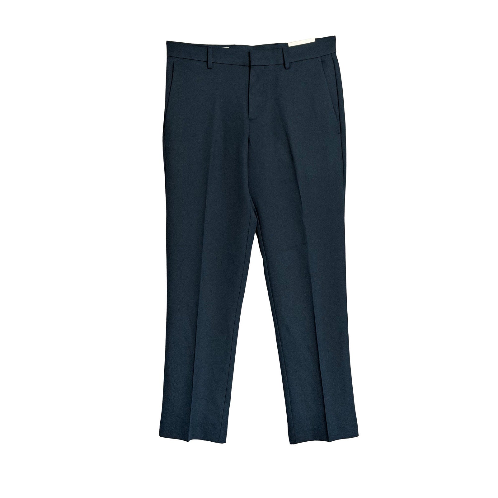 Perry Ellis Portfolio Pants Men's 29"x30" Dress Pants Modern Fit Dark Blue