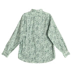 Daniel Cremieux 38 Men's Large Casual Button-Down Shirt Green Leaf Print