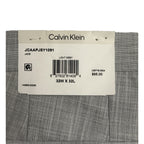 Calvin Klein Dress Pant Men's 32"x32" Slim Fit Flat Front Stretch Light Grey