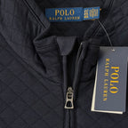 Polo Ralph Lauren Quilted Double-Knit Half-Zip Pullover Men's 4LT Navy