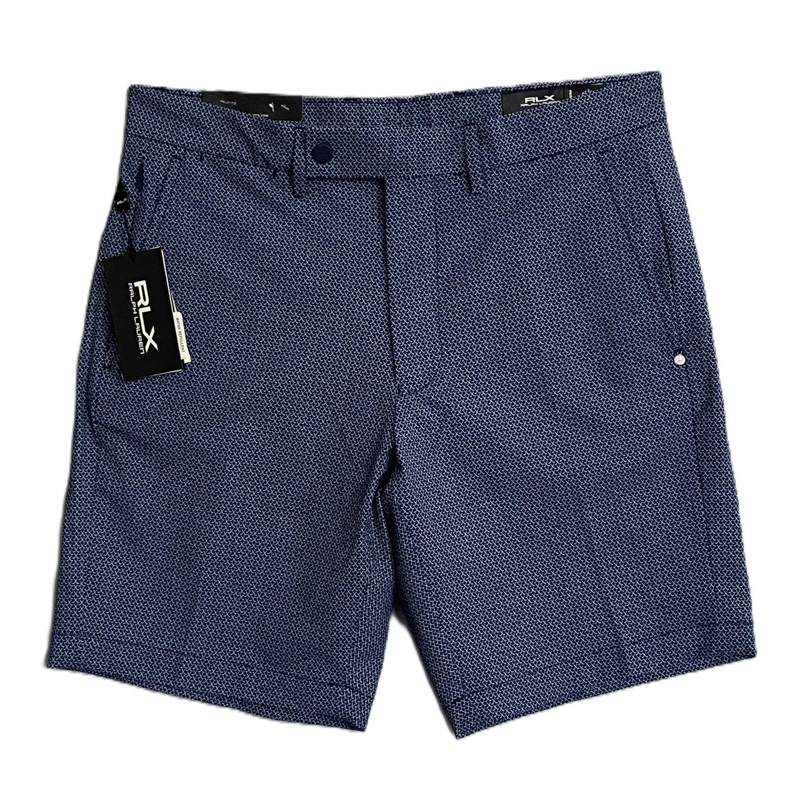 Ralph Lauren RLX Golf Shorts Men's 30W Tailored Fit Woven Navy Blue