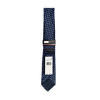 Tommy Hilfiger Men's Tie Jordan Floral Necktie Navy Blue 3" Silk Blend