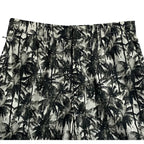 Armani Exchange Shorts Men's 38W Cotton Bermuda Shorts Green Tropical Print