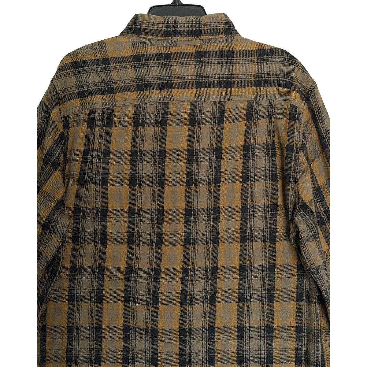 AG Los Angeles Shirt Men's XL Classic Fit Mason Work Shirt Brown Black Plaid