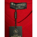 Hart Schaffner Marx Sweater Vest Men's 2XT Big & Tall Wool Red