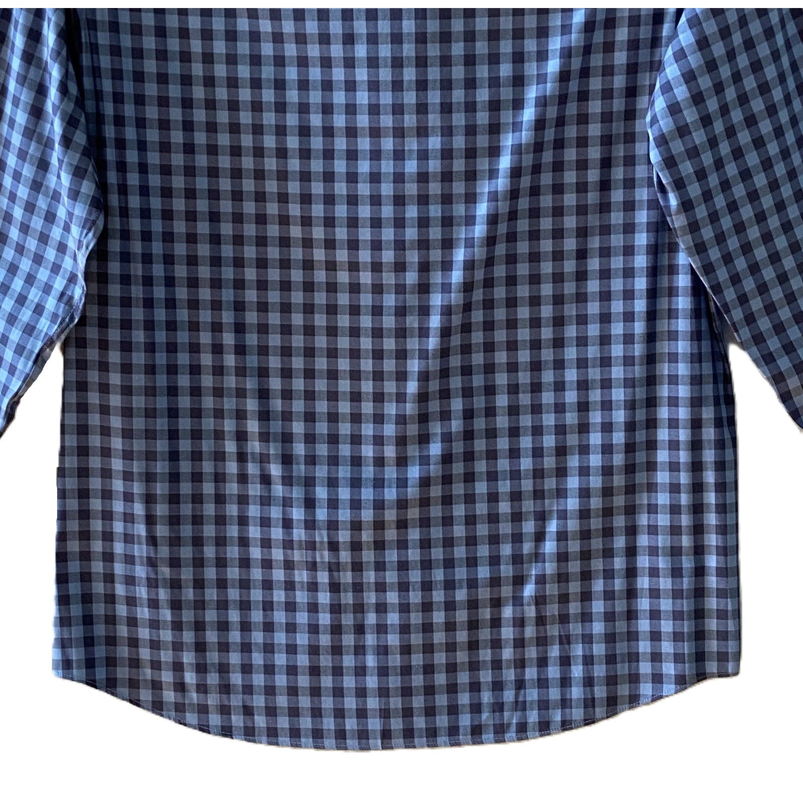 Johnston & Murphy Shirt Men's Small XC4 Extreme Comfort Long Sleeve Blue Ck