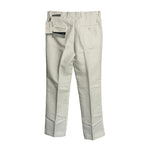 Perry Ellis Portfolio Pants Men's 30"x30" Modern Fit Linen Blend Solid White