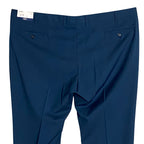 Hart Schaffner Marx Pants Men's 46R Dress Pant New York Fit Wool Blue