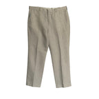 Perry Ellis Portfolio Pants Men's 40"x32" Modern Fit Dress Pants Linen Blend