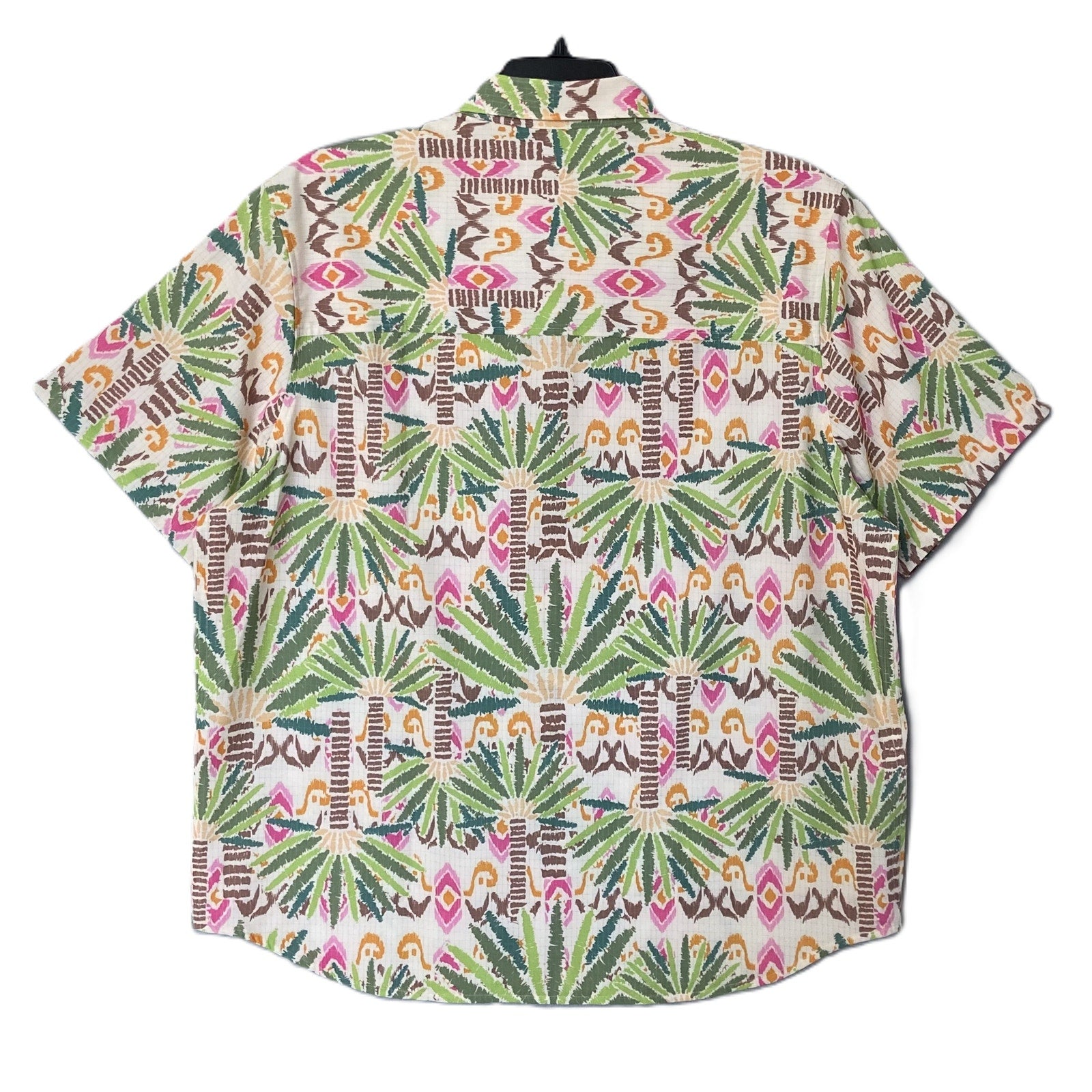 Tommy Bahama Shirt Men's XL "The Bahama Coast" Palm Point Stretch