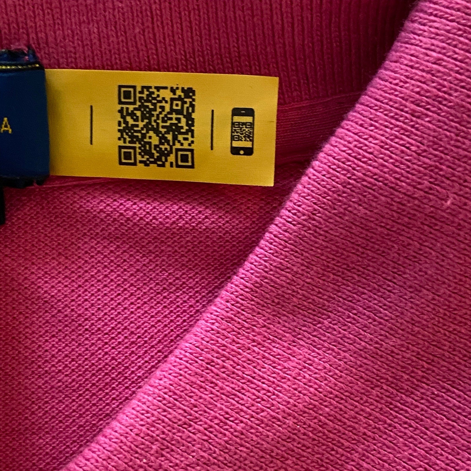 Polo Ralph Lauren Shirt Men's XL Custom Slim Fit Polo Shirt Short Slv Pink