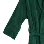 Nautica Plush Fleece Robe Men's One Size Pockets Tidal Green NWT
