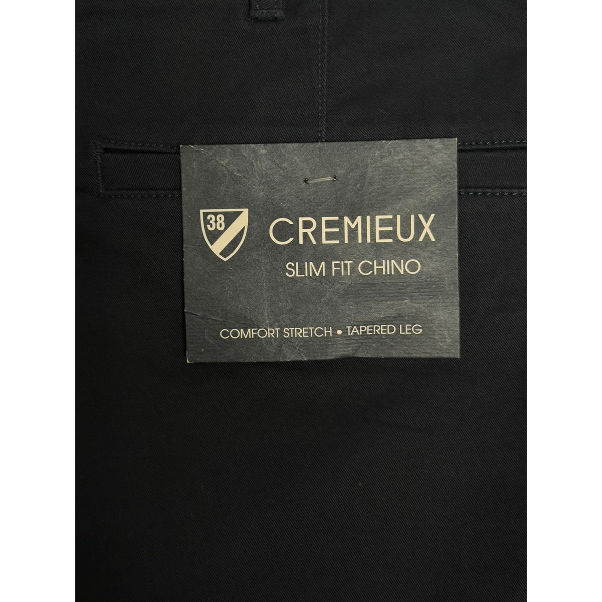 Daniel Cremieux Slim Fit Chino Men's 40"x30" Stretch Tapered Leg Navy