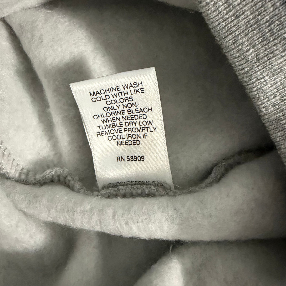 Daniel Cremieux Logo Hoodie Men's XL Drawstring Hood Grey Heather