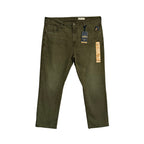 Daniel Cremieux Premium Denim Pants Men's 40"x30" Straight Fit Olive Green