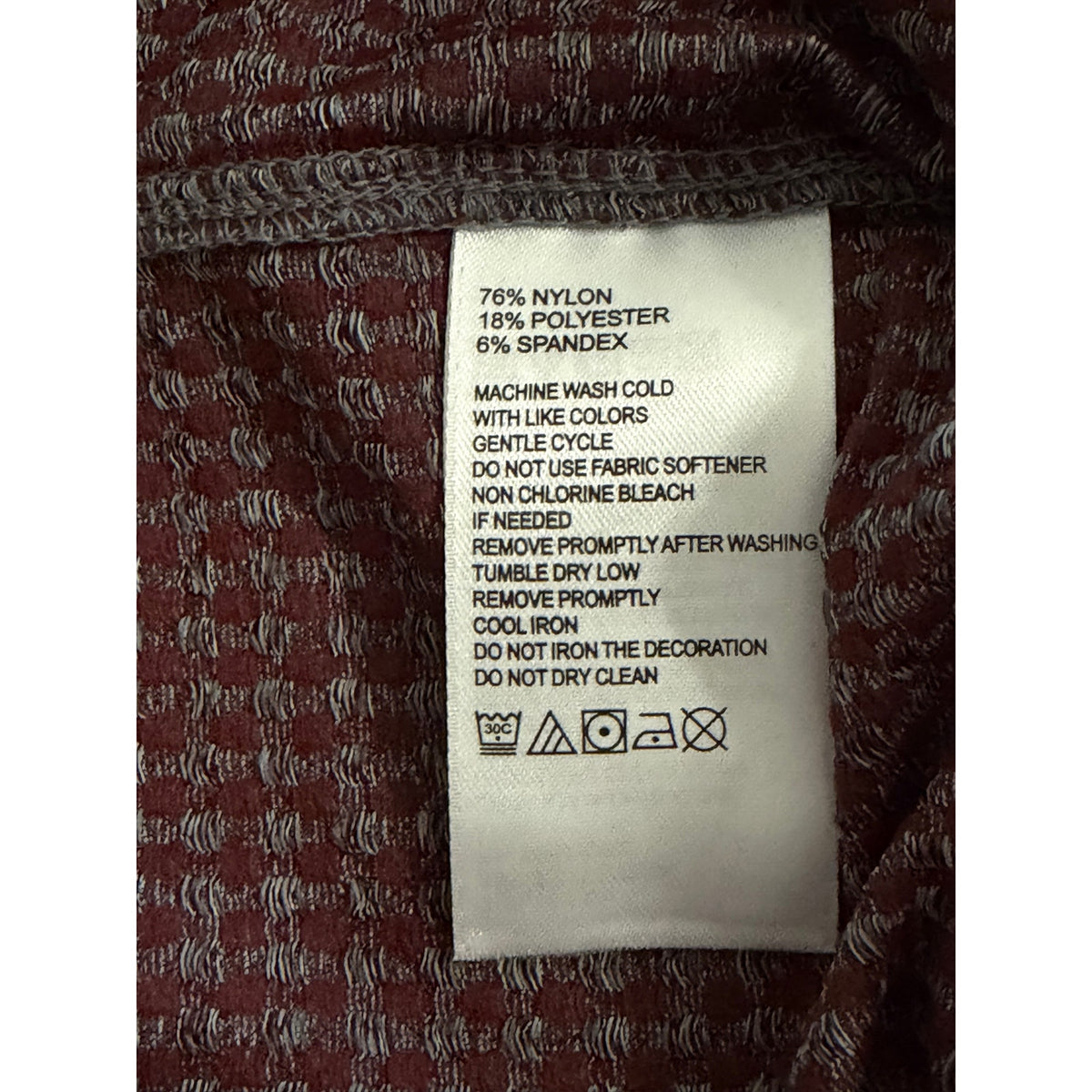 Tommy Bahama Shirt Men's XXL "San Sebastian Check" Shirt Pinot Noir