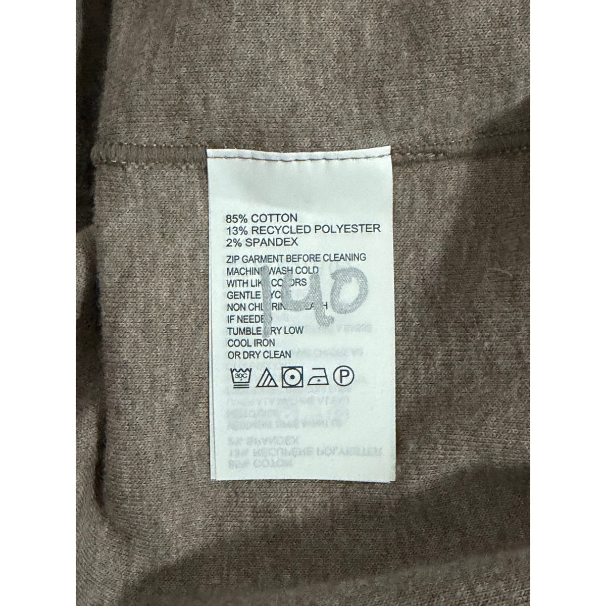 Tommy Bahama Half-Zip Men's 2XLB "Flipview Half Zip" Sweatshirt Cobblestone