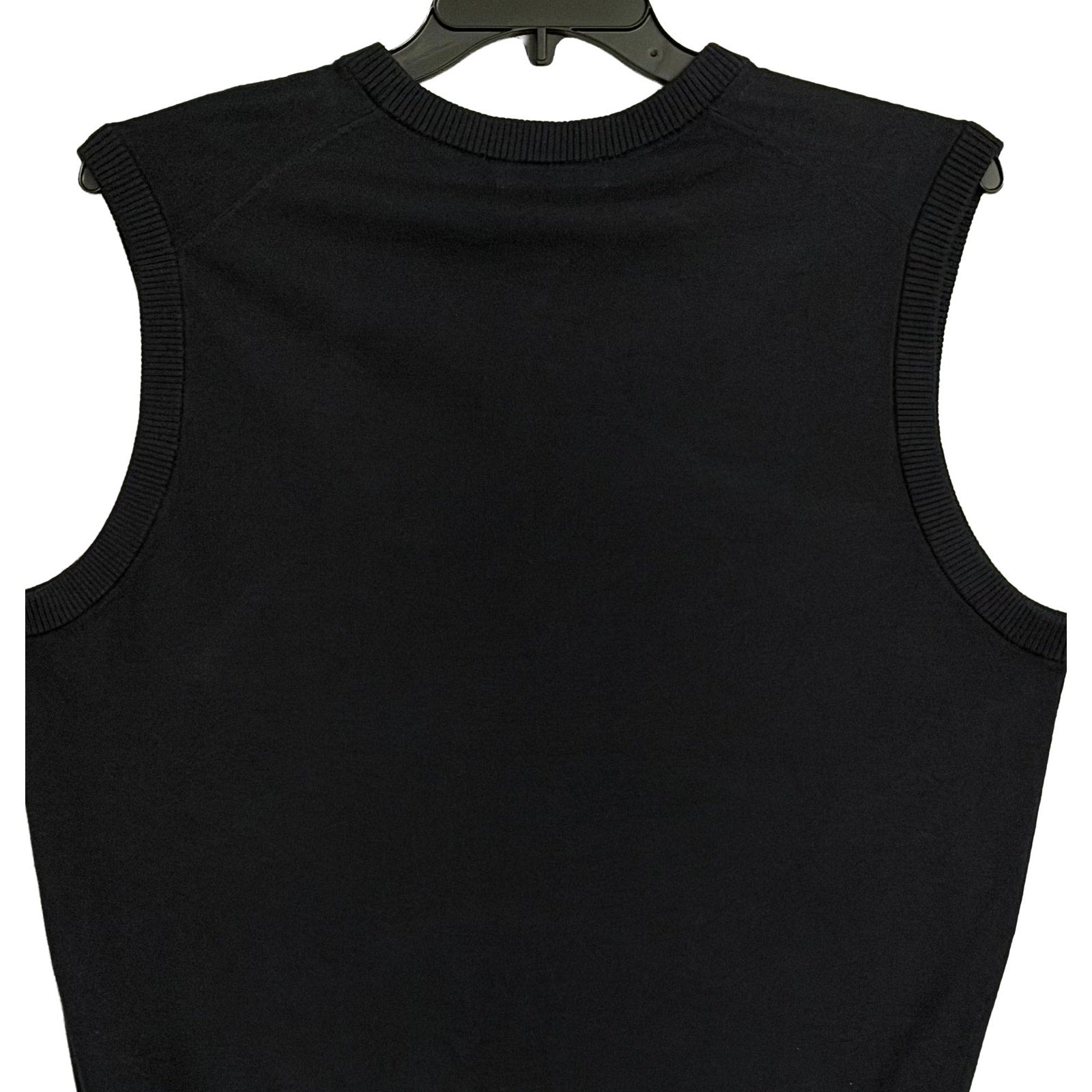 Daniel Cremieux Sweater Vest Men's Large Supima Cotton Cashmere Navy