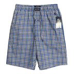 Polo Ralph Lauren Sleepwear Shorts Men's Small Blue Plaid Drawstring Waist