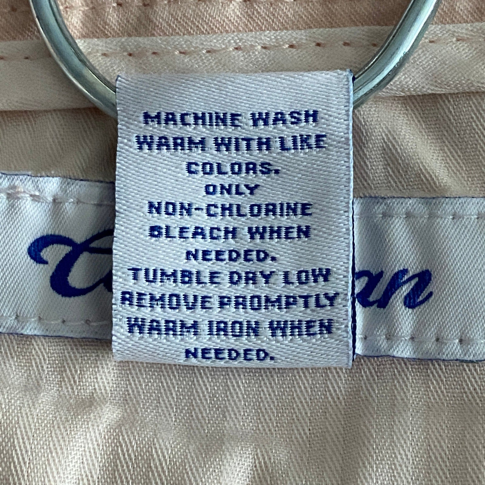 Roundtree & Yorke Shorts Caribbean Men's 36 x 9 Flat Front Stretch Peach