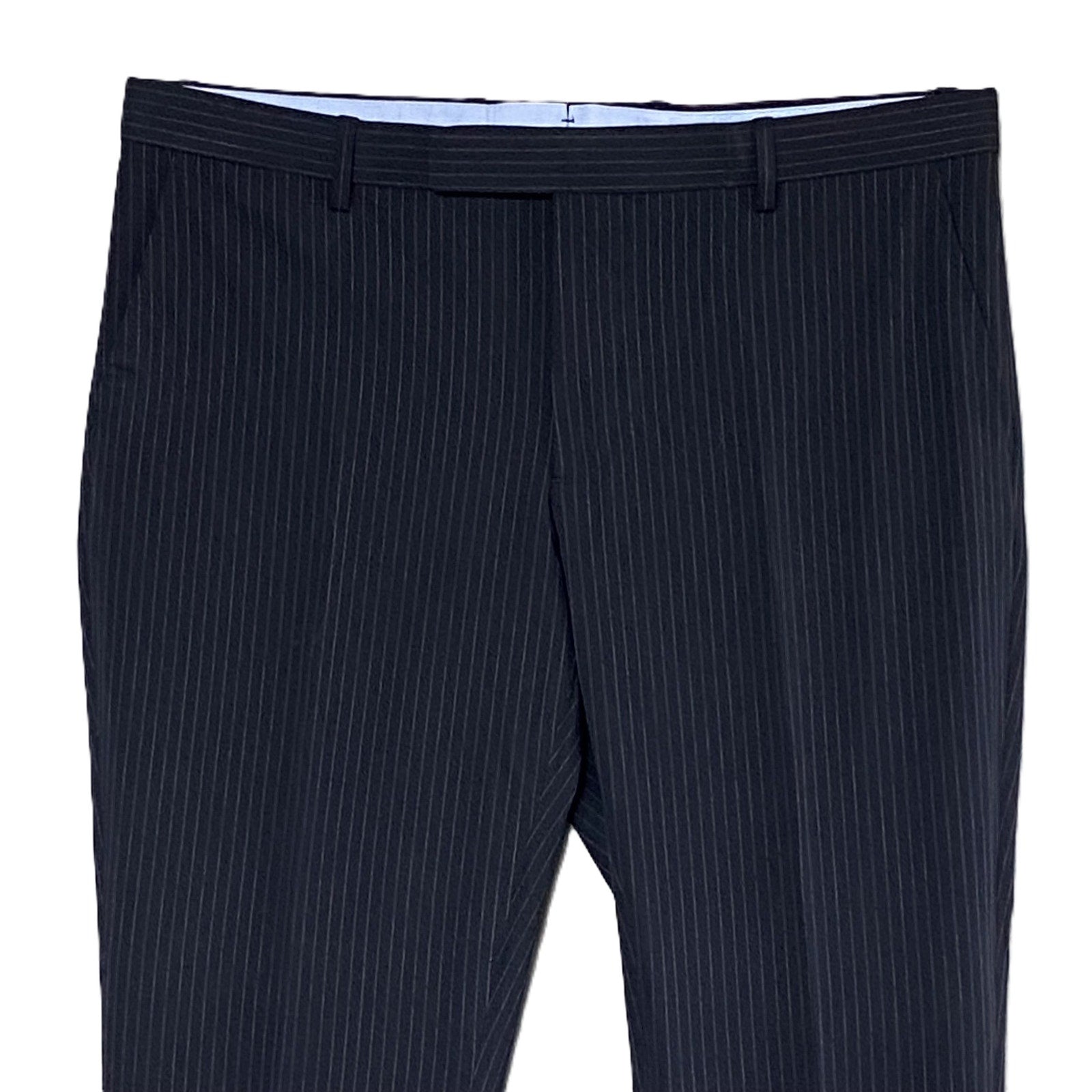 Polo Ralph Lauren Pant Men's 38"x30" Performance Suit Trouser Blue Pinstripe