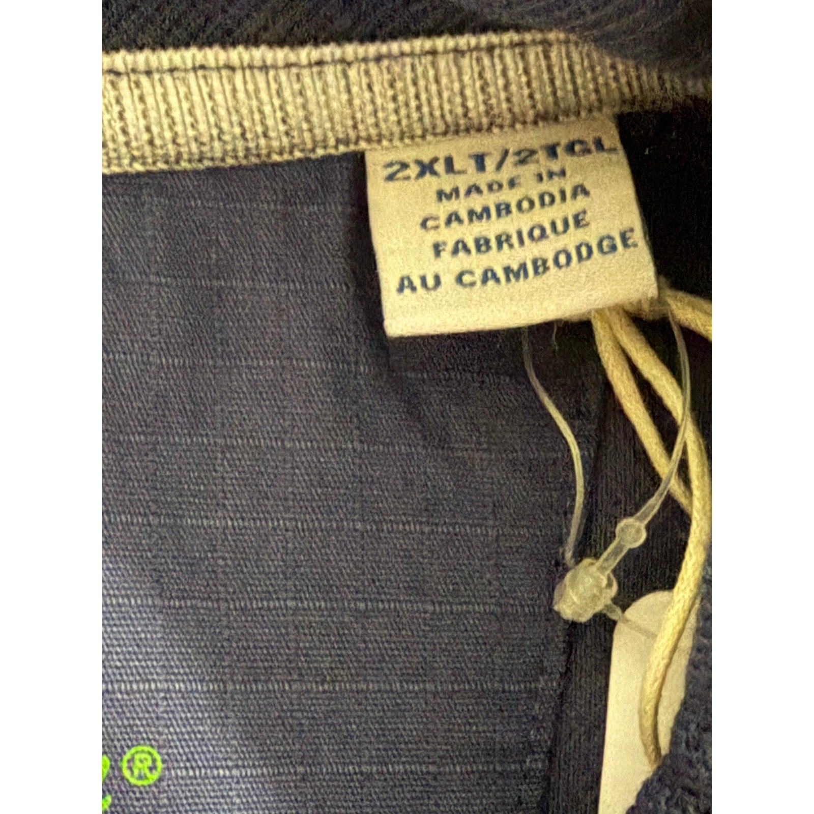 Tommy Bahama Half-Zip Men's 2XLT Big & Tall Montego Bay Sweatshirt Navy