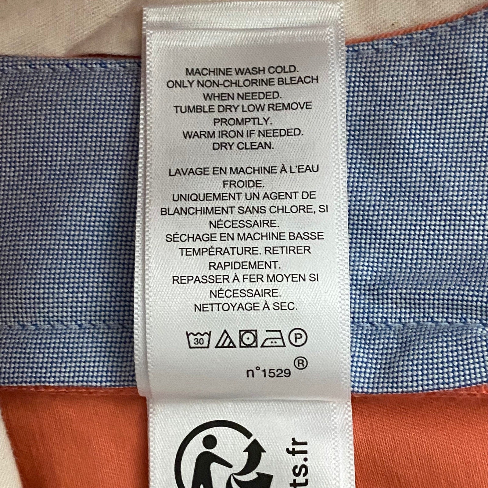 Polo Ralph Lauren Pants Men's 30"x30" Chino Stretch Straight Fit Orange