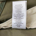 Polo Ralph Lauren Men's 48Bx30 Big & Tall Classic Fit Camo Canvas Cargo Pant