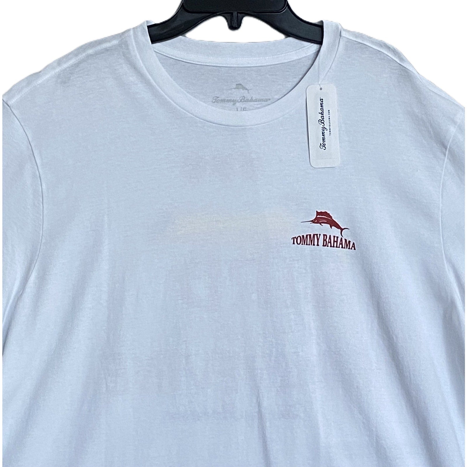 Tommy Bahama T-Shirt "Bird it Through the Grapevine" Crew Neck Men's Large