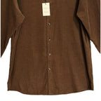 Peter Millar Cotton Cashmere Corduroy Sport Shirt Men's Large French Press