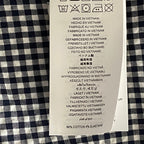Michael Kors Shirt Men's XL Casual Short Sleeve Shirt Black & White Gingham