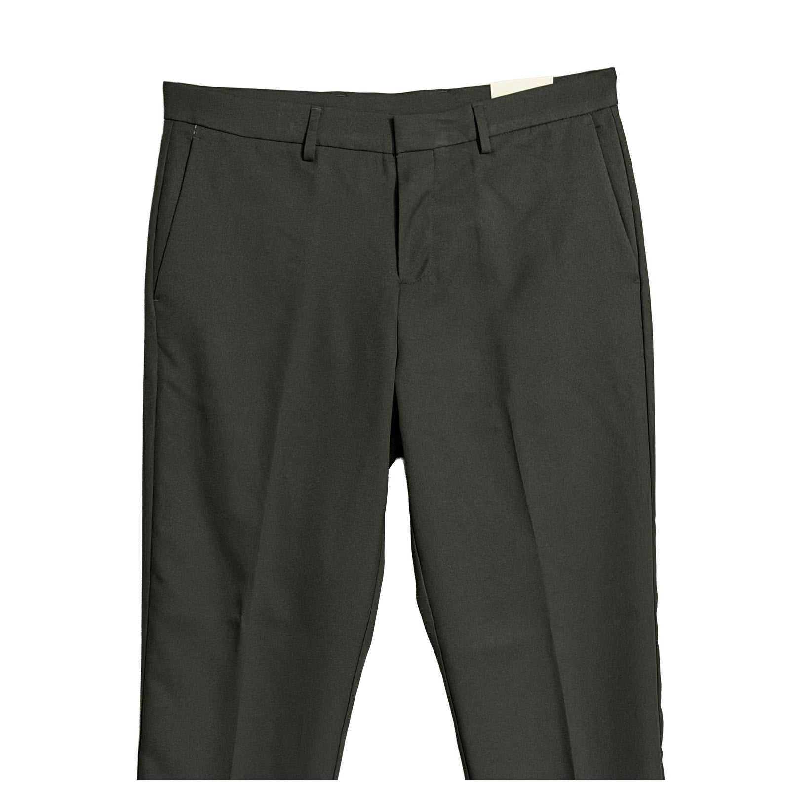 Perry Ellis Portfolio Pants Men's 34"x34" Dress Pants Modern Fit Charcoal