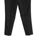 Kenneth Cole Dress Pant Men's 34x30 Slim Fit Stretch Gabardine Solid Black