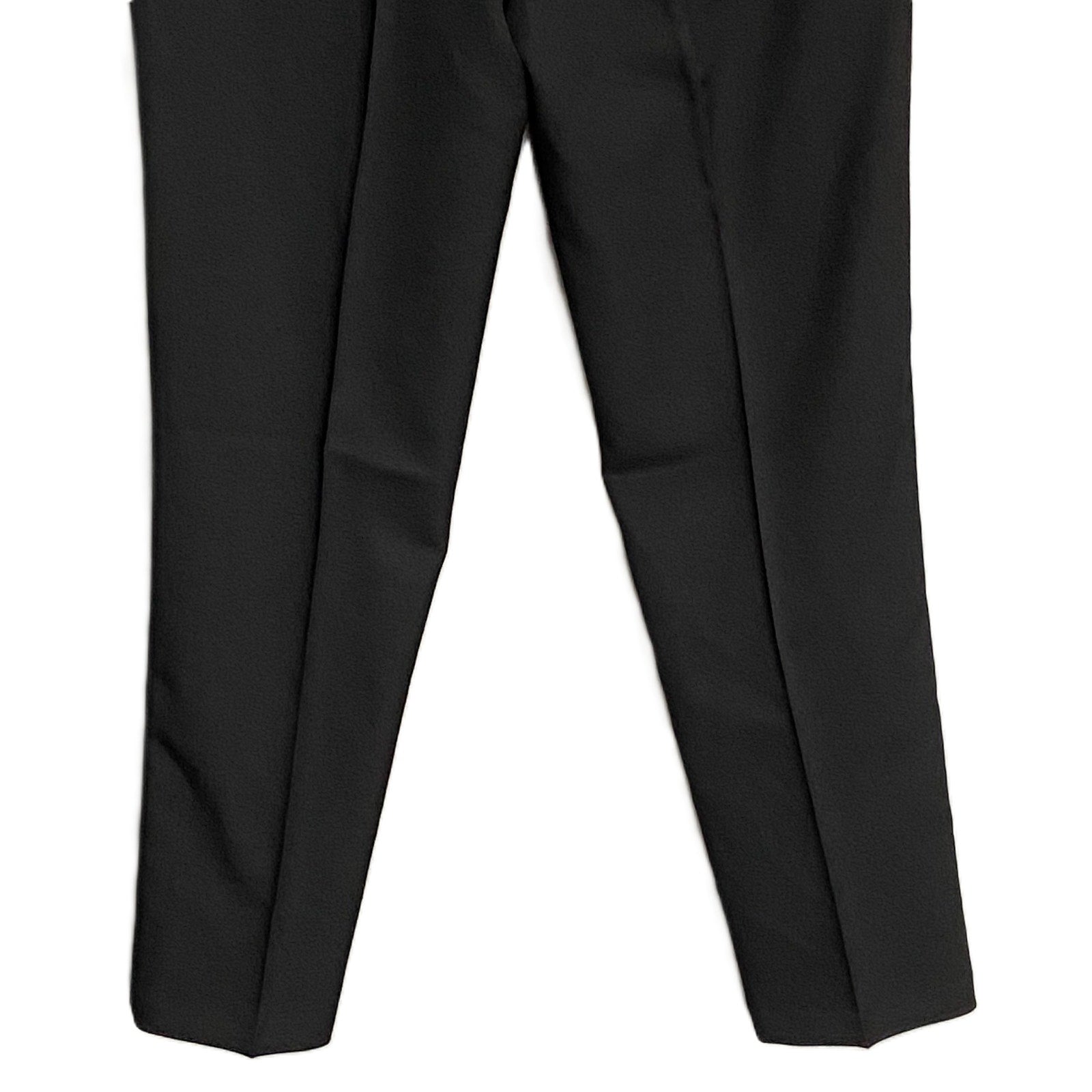 Kenneth Cole Dress Pant Men's 34x30 Slim Fit Stretch Gabardine Solid Black