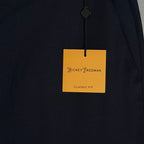Hickey Freeman Suit Pant Men's 50W Classic Fit Stretch Wool Blend Navy