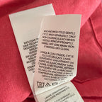 Polo Ralph Lauren Shirt Men's Small Classic Fit Short Slv Linen Blend Red