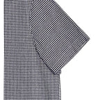 Michael Kors Shirt Men's XL Casual Short Sleeve Shirt Black & White Gingham