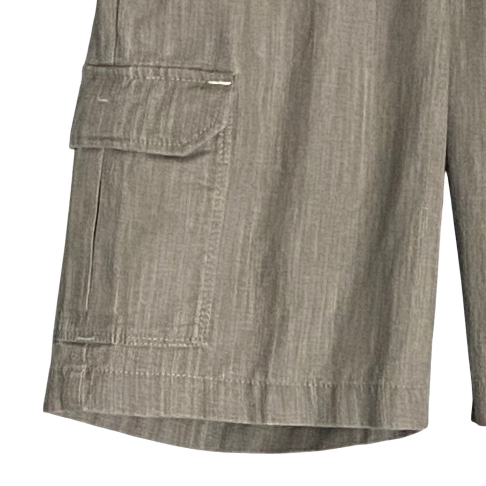 Tommy Bahama Shorts Men's Small x 9 "Linen the Dream" Cargo Linen Blend Grey