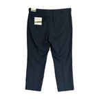 Perry Ellis Portfolio Pants Men's 40"x32" Dress Pants Modern Fit Indigo