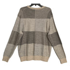 Daniel Cremieux Knit Sweater Men's XL Crew Neck Alpaca Wool Blend Oatmeal