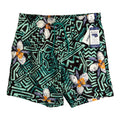 Caribbean Swim Trunks Men's Medium Elastic Drawstring Waist Pockets Lined