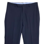 Polo Ralph Lauren Pants Men's 38"x34" Dress Pants Twill Wool Blend Navy Blue