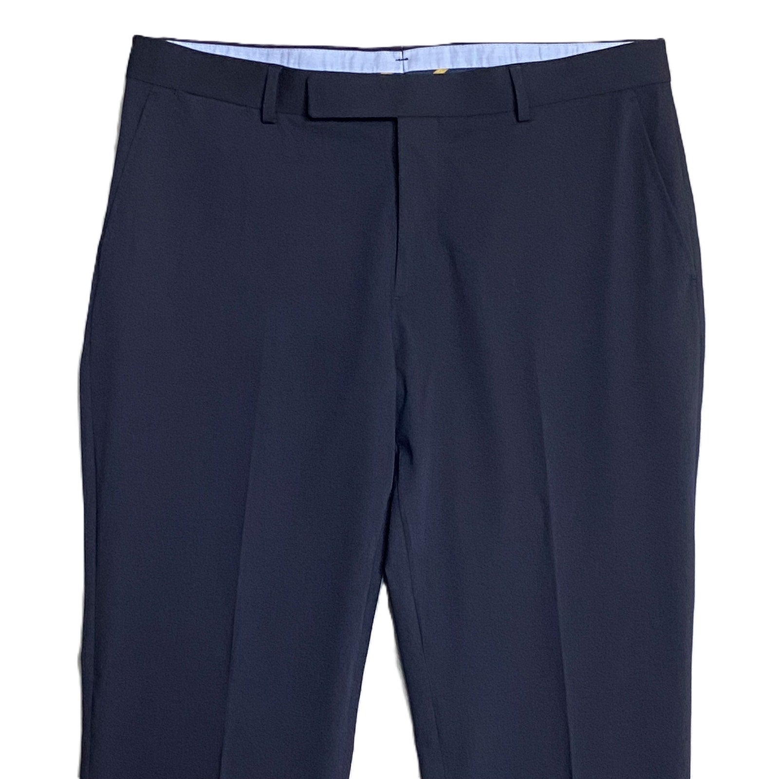 Polo Ralph Lauren Pants Men's 38"x34" Dress Pants Twill Wool Blend Navy Blue
